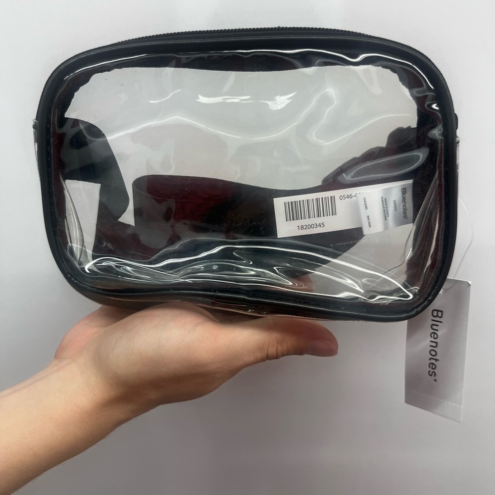Bluenotes Clear Stadium Belt Bag